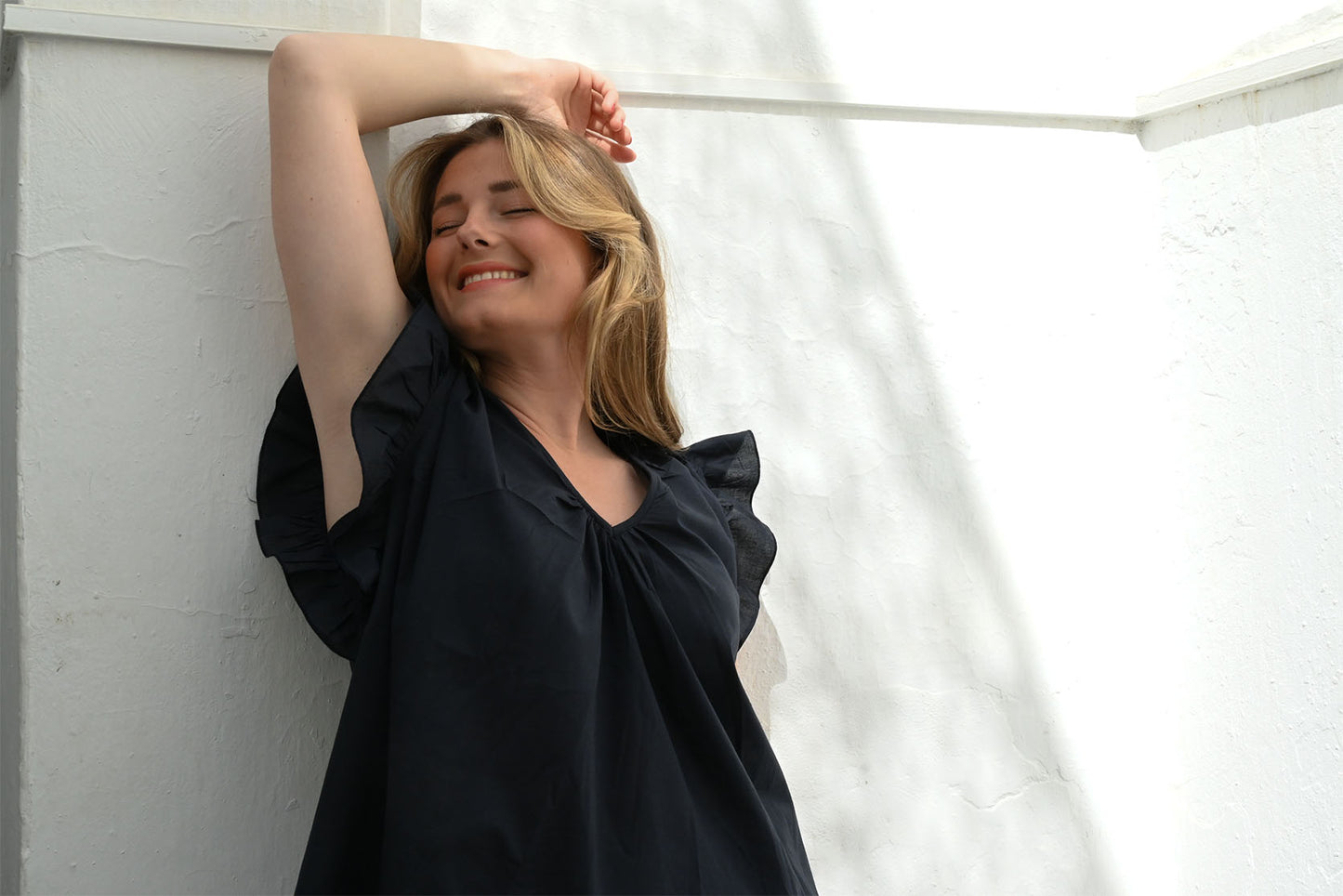 Butterfly Blus svart