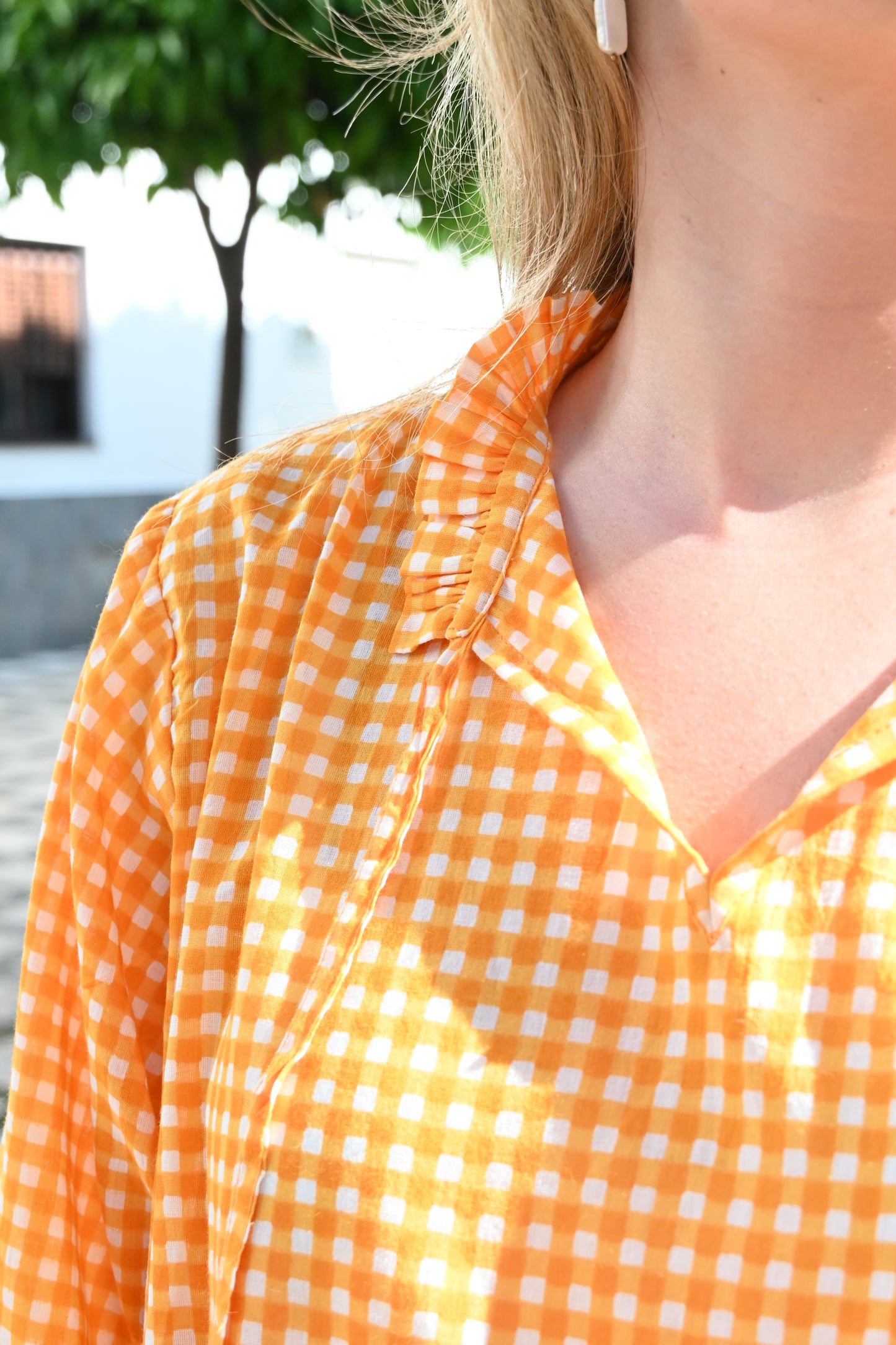 Ewa blus orange