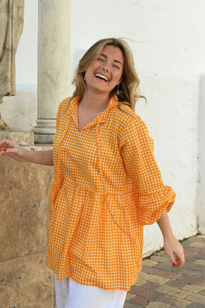 Ewa blus orange