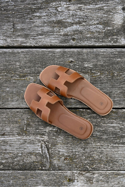 Hyacint Sandal Brun