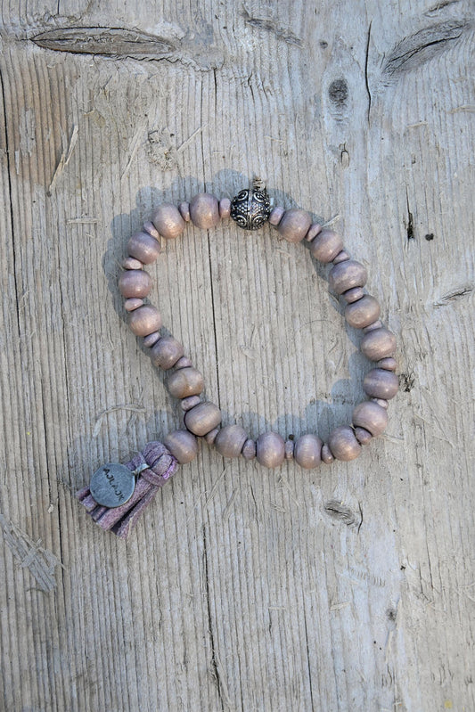 Ajlajk armband Ljuslila