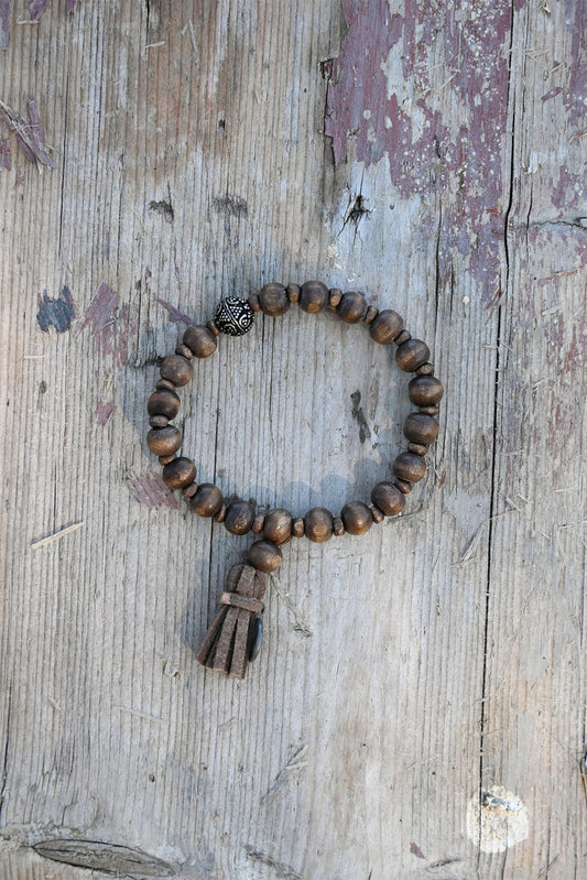 Ajlajk armband Brun